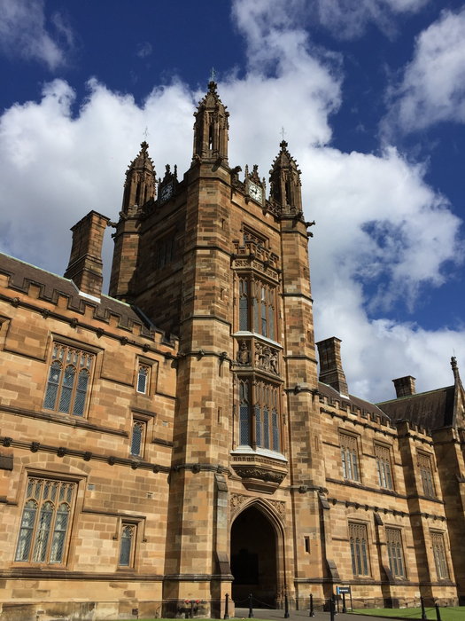 Sydney Uni-Storm Moonrise