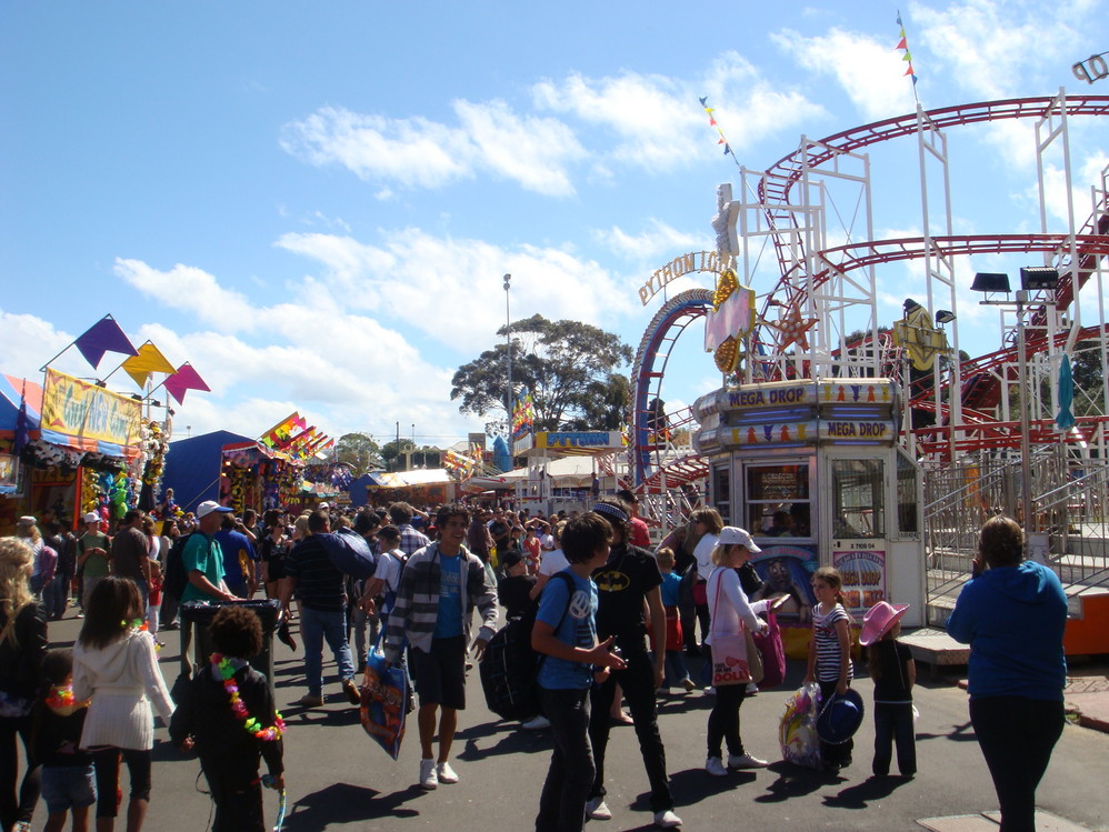 October, Perth Royal Show.