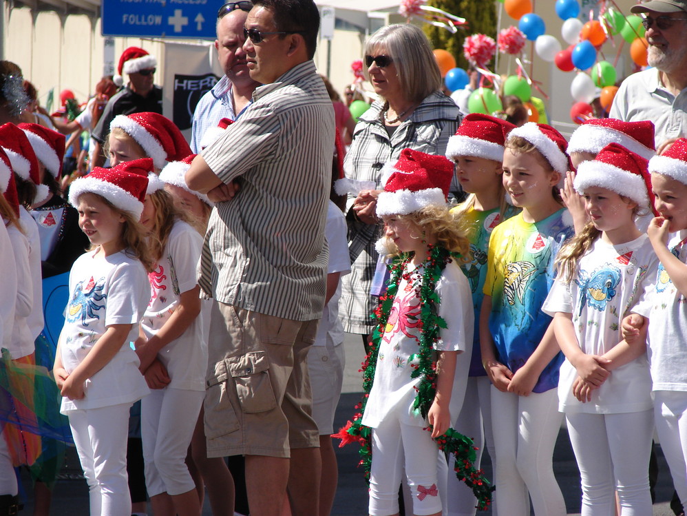 Christmas Parade in Hobart, Tasmania, Australia